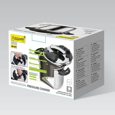 5. Pressure cooker 22 cm 6.0L MAESTRO MR-2901