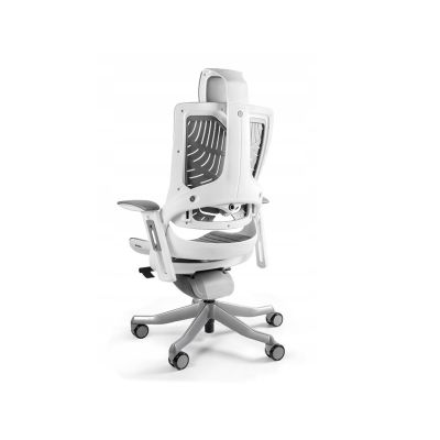 2. Wau 2 TPE-8 office chair, elastomer, gray/white