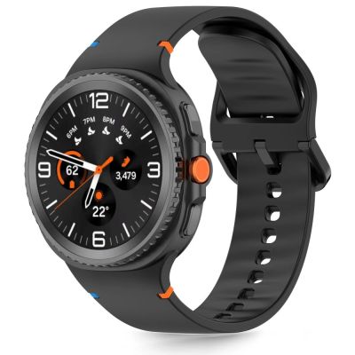 Tech-Protect Silicone Strap for Samsung Galaxy Watch 40/44/46 mm - Black