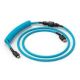 7. Glorious Gaming GLO-KB-ACC-CBL-COIL-EBLU Keyboard/Mouse Cable Light Blue 1.4m