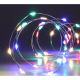 14. BATTERY-OPERATED WIRE LAMPS GARLAND 80 LED MULTICOLOR