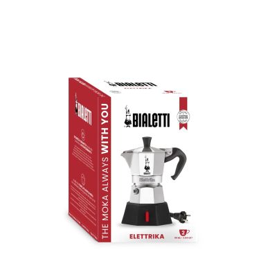 9. Electric coffee maker BIALETTI MOKA ELETTRIKA 2778/MR (silver)
