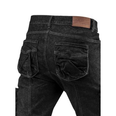2. DENIM 5-pocket work trousers, black, size S
