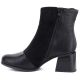 8. Women's insulated ankle boots with a block heel, black M.Daszyński SA269-5