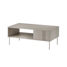 TRESSE coffee table/table 110x60x40 cashmere matt