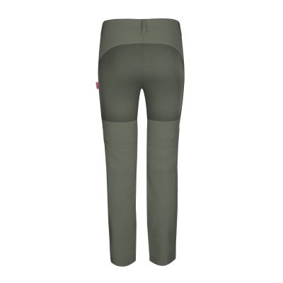 2. Children’s zip-off trousers for boys/girls Trollkids Kids Nordfjord Zip-off Pants Slim Fit clay green (853-328)