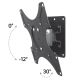5. TECHLY TV WALL MOUNT LED/LCD 17-37 INCHES 25KG
