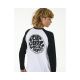 2. RIP CURL Wettie Icon Ls Tee -Boy White