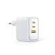 2. Baseus EnerFill FE22 70W Wall Charger 2 x USB-C + USB-A - White