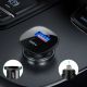 14. Acefast car charger 38W USB Type C / USB, PPS, Power Delivery, Quick Charge 3.0, AFC, FCP black (B1 black)