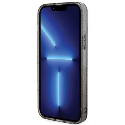 5. Karl Lagerfeld Karl&Choupette Glitter MagSafe case for iPhone 15 Plus - black