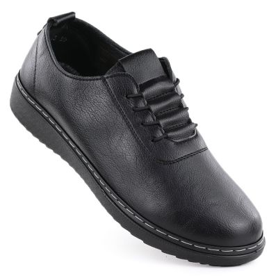 Women's comfortable black shoes UNISOFT 5933