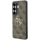 2. Guess 4G Big Metal Logo Case for Samsung Galaxy S26 Ultra - Brown
