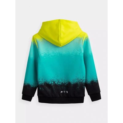 4. Boy's cotton hoodie 4F 4FJWSS26TSWSM3184-90A