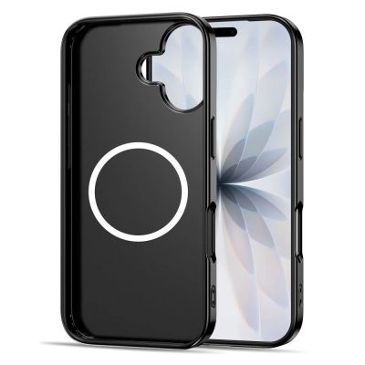 4. Tech-Protect Lamano MagSafe case for iPhone 16 - black and red