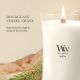 4. Large Candle WHITE TEAK WOODWICK