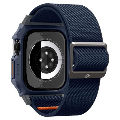 8. Spigen Lite Fit "Pro" Strap for Apple Watch 10 46mm - Navy Blue