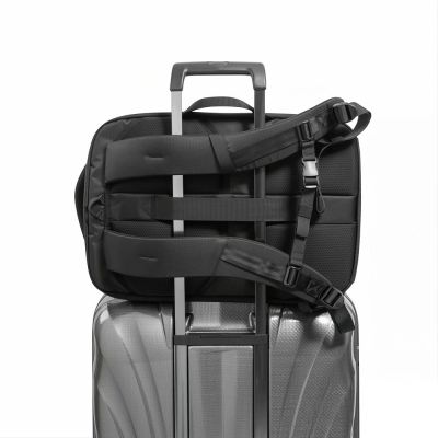 6. Tech-Protect Defender S70 RYANAIR & WIZZAIR 24L Laptop Backpack - Black