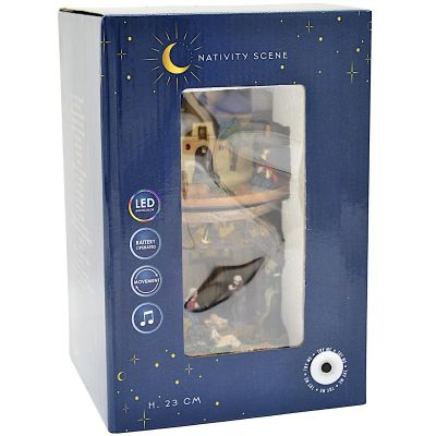 6. LED DECORATIVE NATIVITY 14x14x23CM