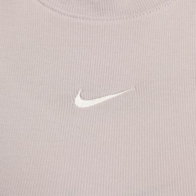 4. Nike Sportswear Chill Knit Women's T-Shirt Beige FB8279 019