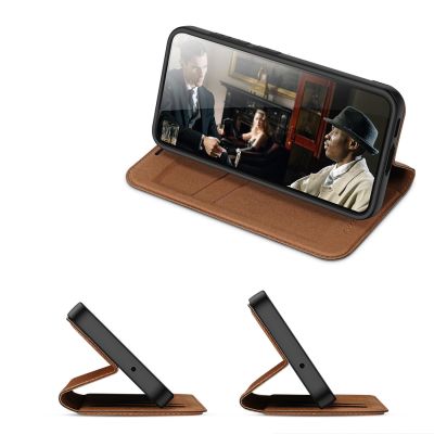 12. Dux Ducis Skin X2 case Samsung Galaxy S23+ flip case wallet stand brown
