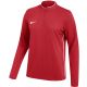 3. Nike Dri-Fit Park 26 Drill Top Women's Sweatshirt Red IB7540 657
