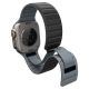 4. Spigen Athlex Air M Strap for Apple Watch 44 / 45 / 46 / 49 mm - Black and Gray