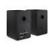 13. Sharp Bookshelf Speakers 2-Way Black Wired and Wireless 60W