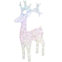REINDEER DECORATION 75 CM 80 LED