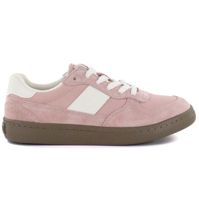 2. Women's pink leather sneakers Big Star TT274175