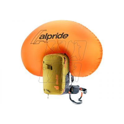 4. Deuter Alproof Lite 22 Avalanche Backpack - Turmeric/Black