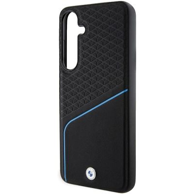 6. BMW BMHMS24S23RDCLK S24 S921 black/black hardcase Signature Leather Textured & Line MagSafe
