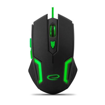 5. Esperanza Fighter EGM205G computer mouse (optical; 2400 DPI; black)