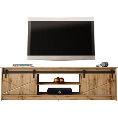 3. TV cabinet GRANERO 200x56.7x35 oak wotan