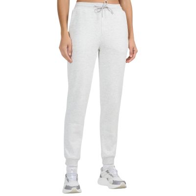 Women's trousers 4F CAS F1659 cool light gray melange 4FWMM00TTROF1659 27M