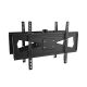 5. MACLEAN MOUNT FOR TWO TVS FRONT/REAR 23-70"50KG UNIVERSAL 600X400 MC-703 BLACK