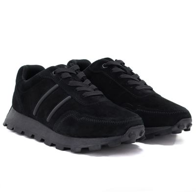 8. Leather platform sneakers black S.Barski