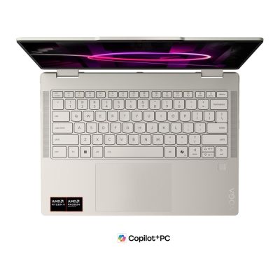 17. Lenovo Yoga 7a 2in1 14AGP11 Ryzen AI 7 445 14"WUXGA OLED Touch 400nits LBL Glossy 32GB LPDDR5X-8000 SSD512 Radeon 840M WiFi7+BT Cam5MP+IR 70Wh Win11 Seashell