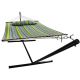 18. METAL HAMMOCK STAND 374x91x111CM