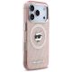 4. Karl Lagerfeld IML Choupette Head Logo MagSafe Case for iPhone 17 Pro Max - Pink