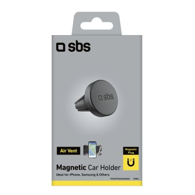 3. SBS TESUPPUNIVAIRMAG smartphone holder magnetic, for air vent - black