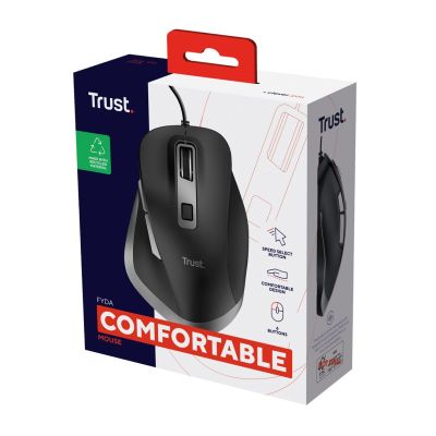 5. TRUST FYDA Wired ECO Mouse