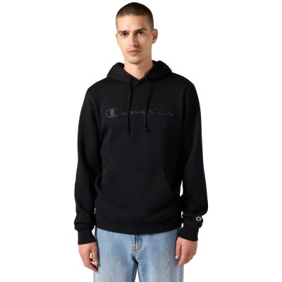 7. Champion Hooded Sweatshirt Men's Black 220271 KK001