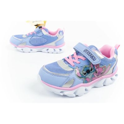 8. Leomil Stitch children's sports shoes, lightweight sneakers with Velcro LED