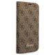 5. Guess GUBKP14XHG4SHW iPhone 14 Pro Max 6.7 "brown / brown book 4G Vintage Gold Logo