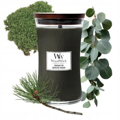 3. FRASER FIR WOODWICK Large Candle