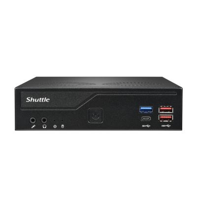 Shuttle DH770 Barebones PC Size 1.35L Black Intel H770 LGA 1700