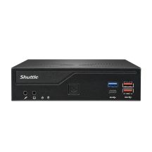 Shuttle DH770 Barebones PC Size 1.35L Black Intel H770 LGA 1700
