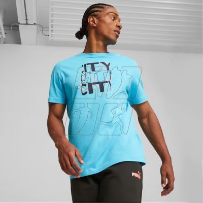 2. Puma Manchester City FtbCore Graphic Tee M 772950 25