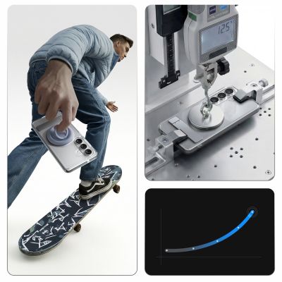 14. Spigen Ultra Hybrid S Mag MagSafe Case for Samsung Galaxy S26+ - Clear and White